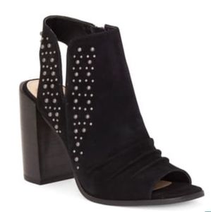 Vince Camuto Machine Black True Suede